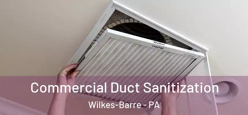 Commercial Duct Sanitization Wilkes-Barre - PA