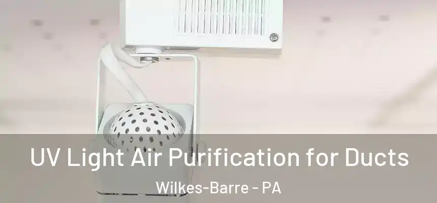  UV Light Air Purification for Ducts Wilkes-Barre - PA
